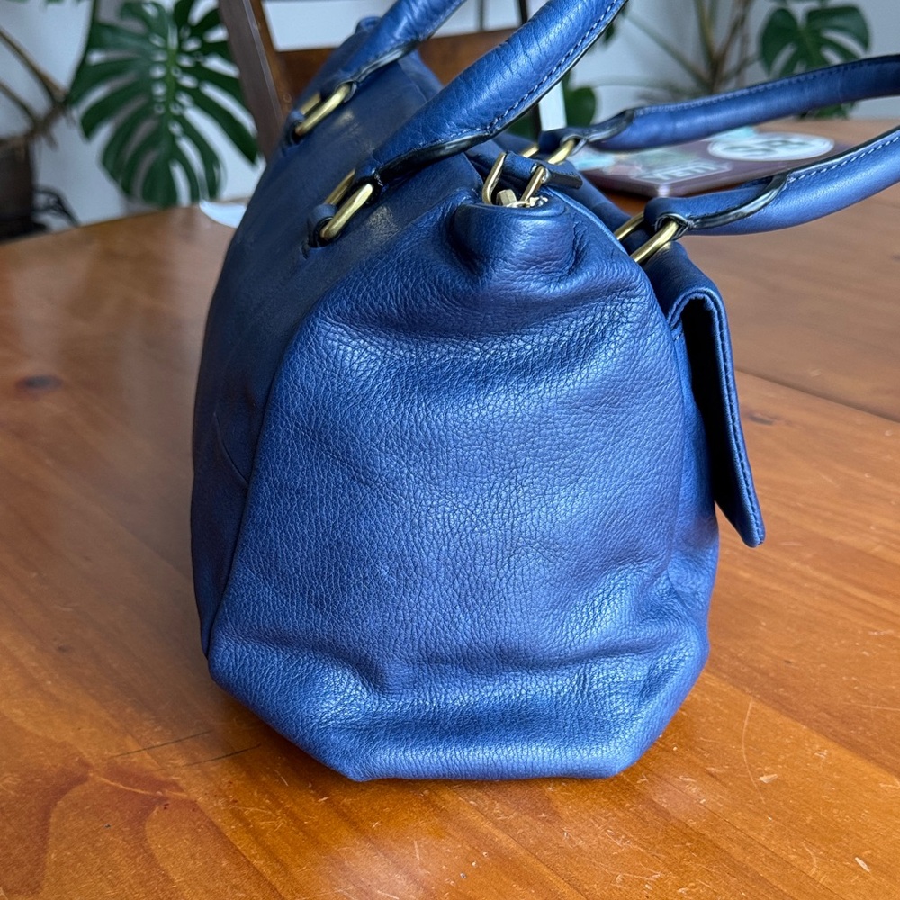 J. Crew Margate Pebble Leather Satchel 77642 - Picture 5 of 8
